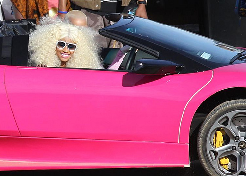 Nicki Minaj Car - Hot Pink Lamborghini | Date My Ride